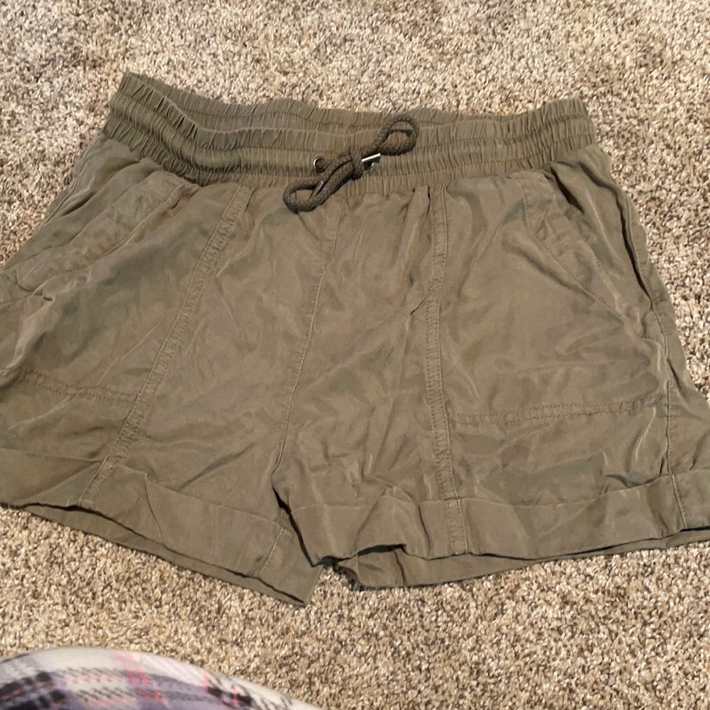 Green shorts